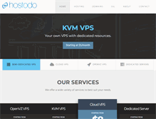 Tablet Screenshot of hostodo.com
